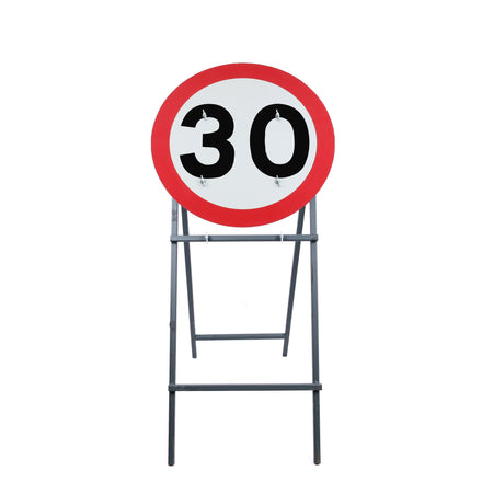 30mph | Quick Fit Sign Face Dia. 670 (Face Only) | 750mm