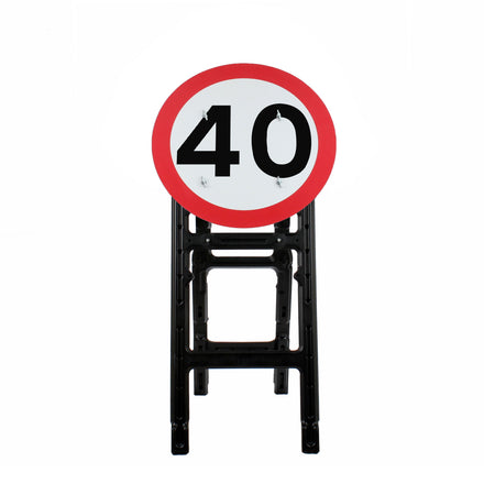 40mph | Quick Fit Sign Face Dia. 670 (Face Only) | 750mm