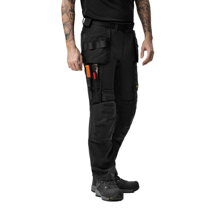 Snickers Workwear 6218 AllroundWork Stretch Trousers Holster Pockets | Black/Black