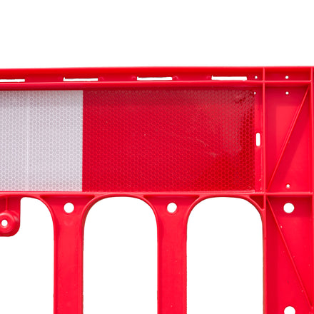 Adhesive Retro-Reflective Tape Strip for Barriers & Posts - 1.25m Strips