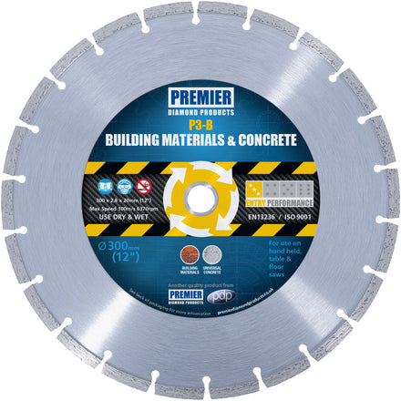 PDP P3-B Building Material Blade and Concrete Blade