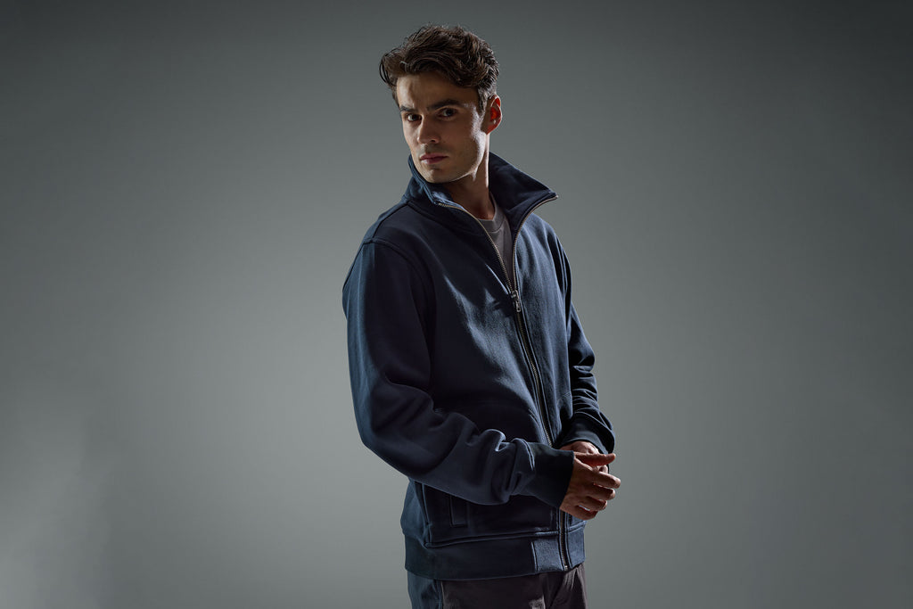 Snickers 2045 Heavy Sweatshirt Jacket - Grey Melange