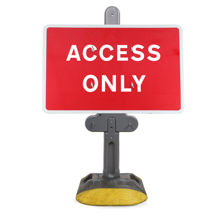 Access Only | Quick Fit Sign (Face Only) | 1050x750mm