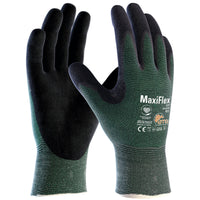 ATG MaxiFlex Cut Gloves 34-8743 Palm Coated Knitwrist Pair