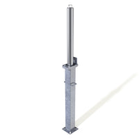 Autopa RetractaPost Stainless Steel Retractable Bollard External Lock 745mm