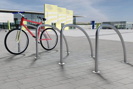 Autopa Fin Cycle Stand Choice Of Finishes & Fixing Methods (No Fixings)