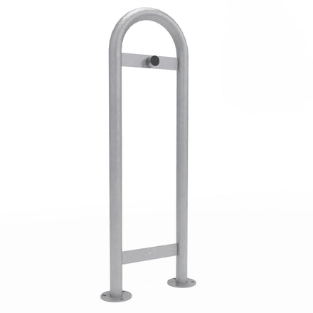 Autopa Galvanised Steel Door Guard | Multiple Sizes (Cast In / 350mm)