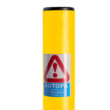Autopa Fixed Galvanised Parking & Security Post Plastic Cap - 750mm (No Fixings)