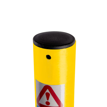 Autopa Fixed Galvanised Parking & Security Post Plastic Cap - 750mm (No Fixings)