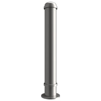 Autopa Delaval Ornamental Galvanised Steel Bollard 900mm - GFC1200 (No Fixings)