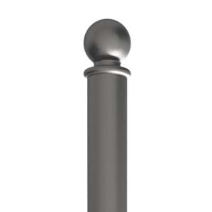 Autopa Ornamental Galvanised Steel Bollard 1000mm - GFC2000 (No Fixings)