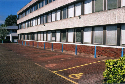 Autopa Ornamental Galvanised Steel Bollard 1000mm - GFC2R (No Fixings)