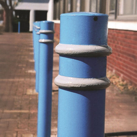 Autopa Ornamental Galvanised Steel Bollard 1000mm - GFC2R (No Fixings)