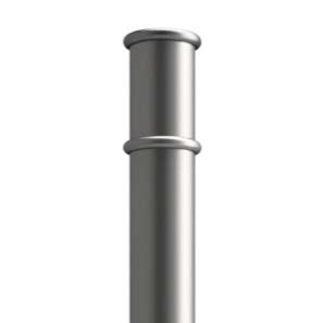 Autopa Ornamental Galvanised Steel Bollard 900mm - GFC3000 (No Fixings)