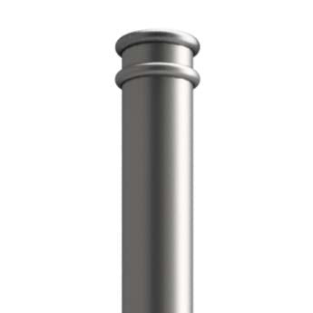 Autopa Morpeth Ornamental Galvanised Steel Bollard 900mm - GFC3500 (No Fixings)