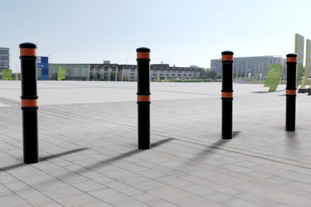 Autopa Hardwick Ornamental Galvanised Steel Bollard 900mm - GFC4500 (No Fixings)