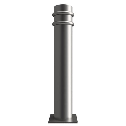 Autopa Ornamental Galvanised Steel Bollard 1000mm - GFC6R (No Fixings)