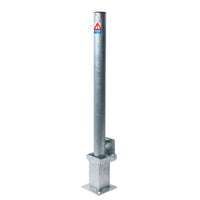 Autopa Removable Galvanised Bollard 900mm 76mm Mian