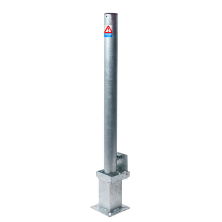 Autopa Removable Galvanised Bollard 900mm 76mm Mian