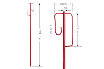 Traffic Line Barrier Tape Stand