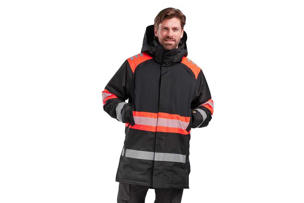Blaklader 4485 Black/Hi-Vis Yellow Winter Parka
