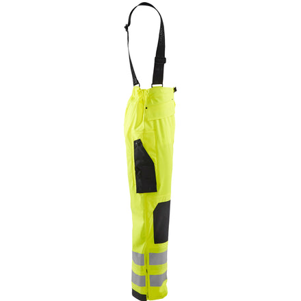 Blaklader 1306 Hi Vis Rain Trousers Hi Vis Yellow Right