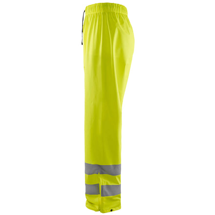 Blaklader 1384 Hi Vis Rain Trousers Hi Vis Yellow Left