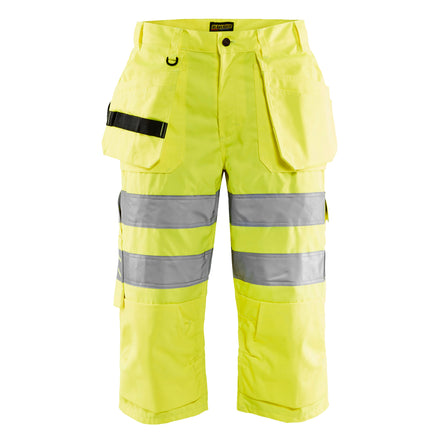 Blaklader 1539 Hi Vis Pirate Shorts Hi Vis Yellow Main