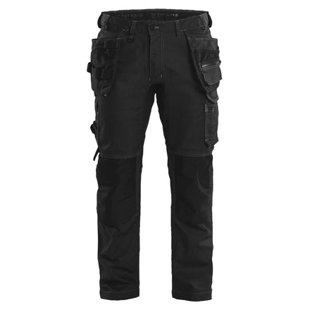 Blaklader 17501141 Craftsman Denim Trousers With Stretch Black Main