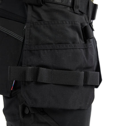 Blaklader 17501832 Craftsman Trousers With Stretch Black Feature 2