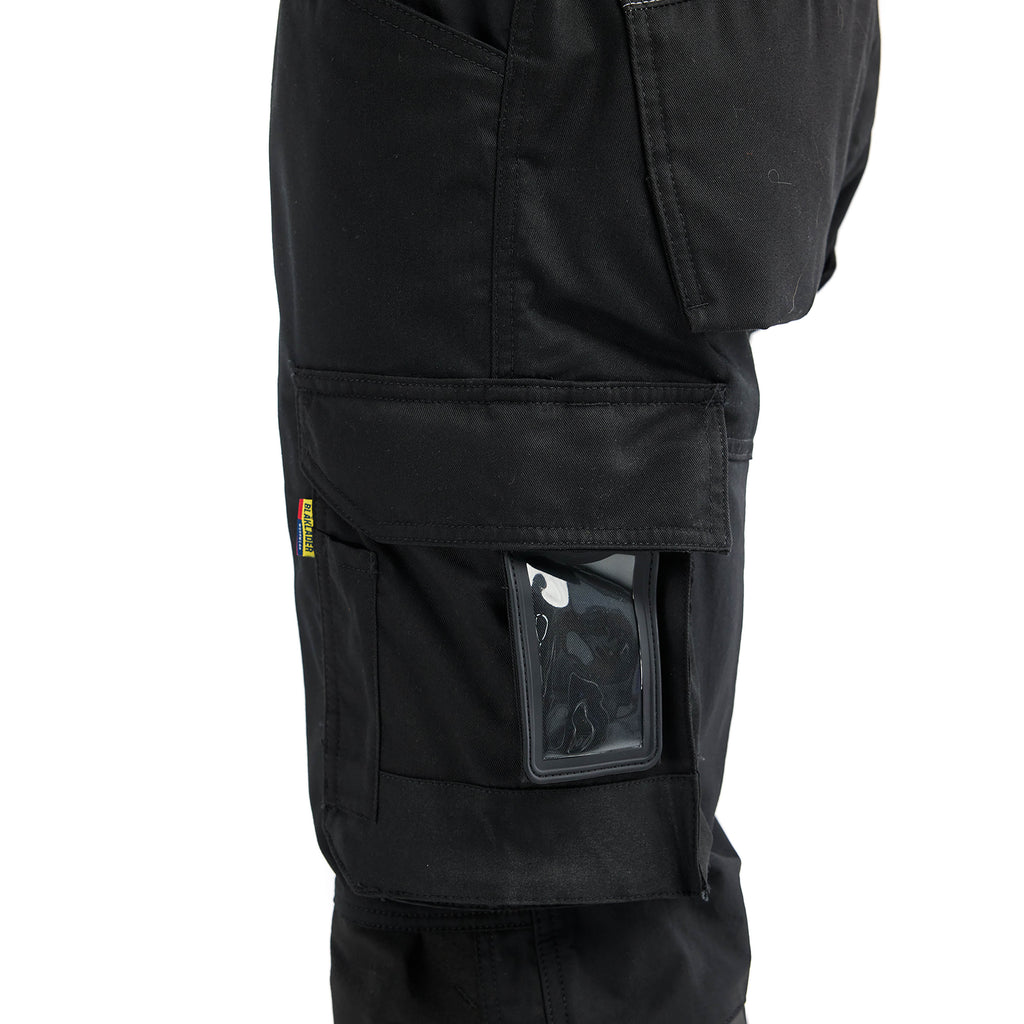 Blaklader 17501832 Craftsman Trousers With Stretch Black Feature 3