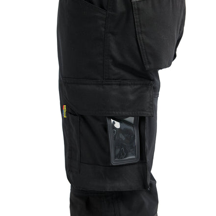 Blaklader 17501832 Craftsman Trousers With Stretch Black Feature 3