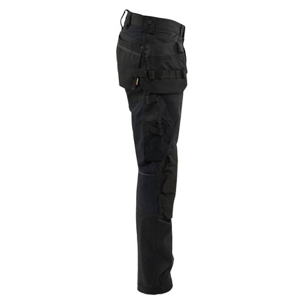 Blaklader 17501832 Craftsman Trousers With Stretch Black Right