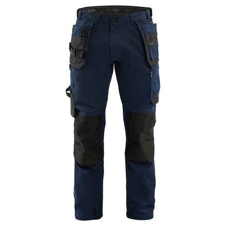 Blaklader 17501832 Craftsman Trousers With Stretch Dark Navy Blue Main