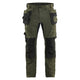 Blaklader 17501832 Craftsman Trousers With Stretch Forest Night Black Main
