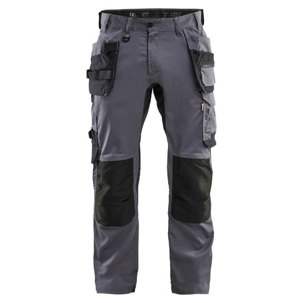 Blaklader 17501832 Craftsman Trousers With Stretch Mid Grey Main