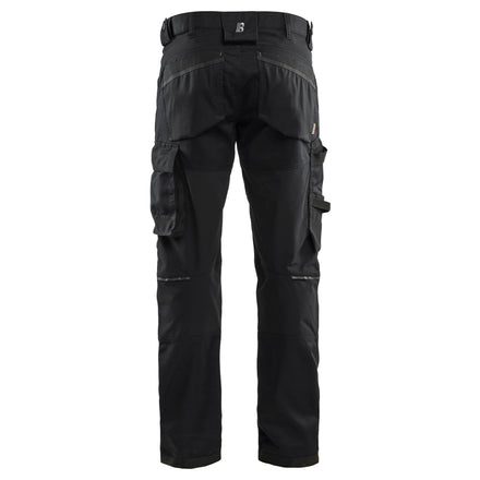 Blaklader 17511832 Craftsman Trousers With Stretch Black Back
