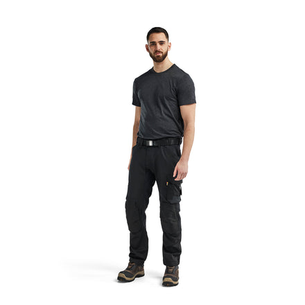 Blaklader 17511832 Craftsman Trousers With Stretch Black Model