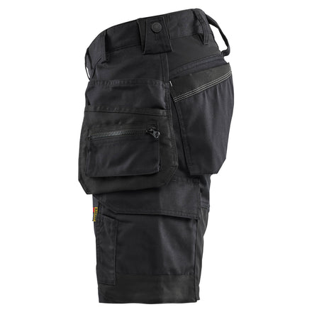 Blaklader 1752 Craftsman Shorts Stretch Black Left