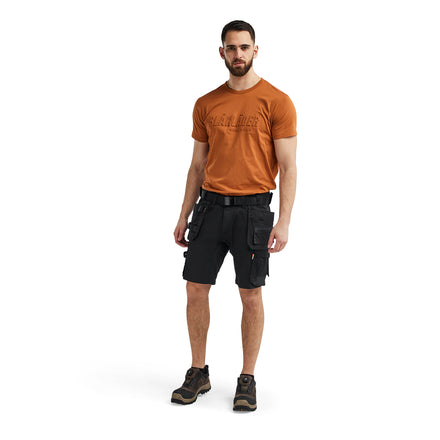 Blaklader 1752 Craftsman Shorts Stretch Black Model