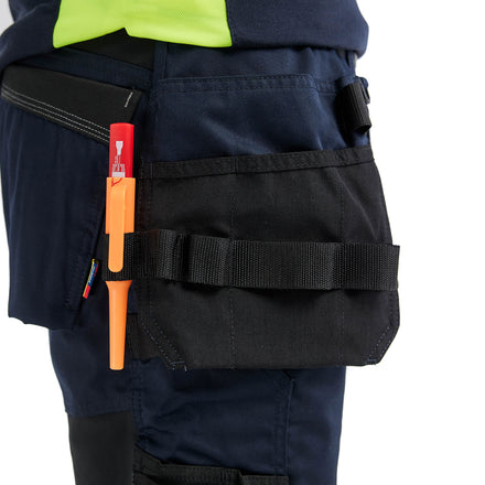 Blaklader 1752 Craftsman Shorts Stretch Dark Navy Blue Feature 2