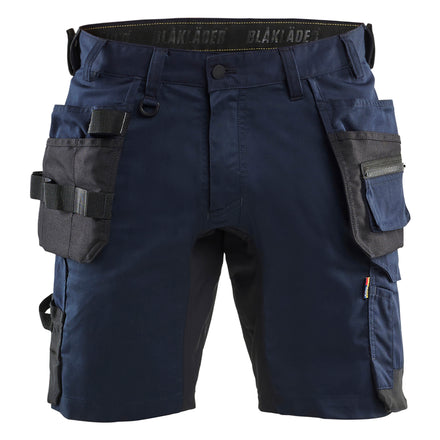 Blaklader 1752 Craftsman Shorts Stretch Dark Navy Blue Main