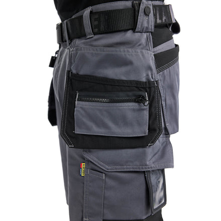 Blaklader 1752 Craftsman Shorts Stretch Mid Grey Feature 2