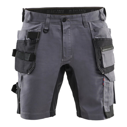 Blaklader 1752 Craftsman Shorts Stretch Mid Grey Main