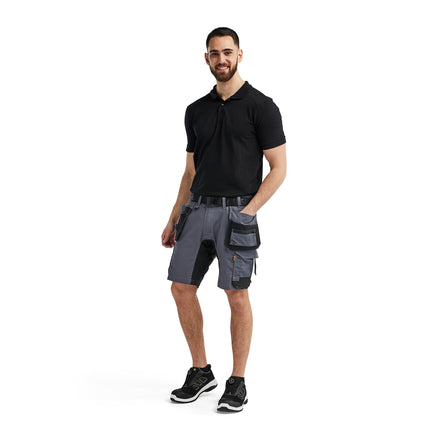 Blaklader 1752 Craftsman Shorts Stretch Mid Grey Model