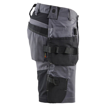 Blaklader 1752 Craftsman Shorts Stretch Mid Grey Right
