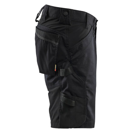 Blaklader 1753 Black Craftsman Shorts Stretch