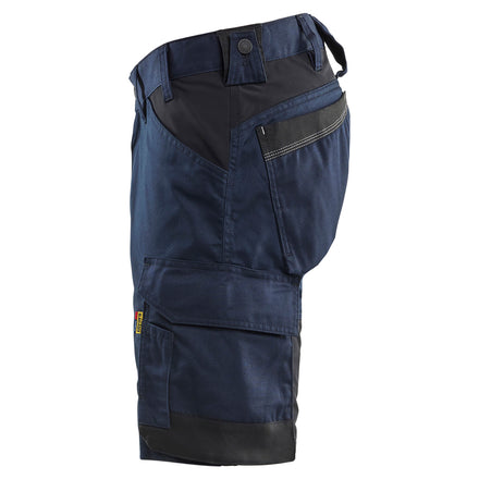 Blaklader 1753 Dark Navy Blue Craftsman Shorts Stretch