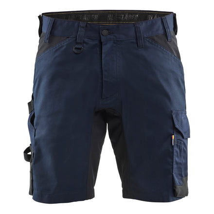 Blaklader 1753 Dark Navy Blue Craftsman Shorts Stretch