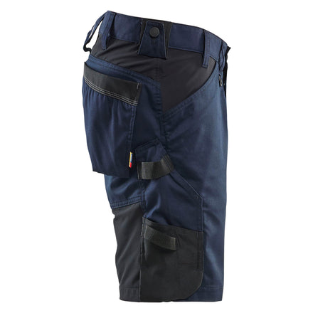 Blaklader 1753 Dark Navy Blue Craftsman Shorts Stretch